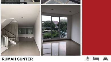 Rumah Modern Luas 120 Jual di Sunter, Jakarta Utara